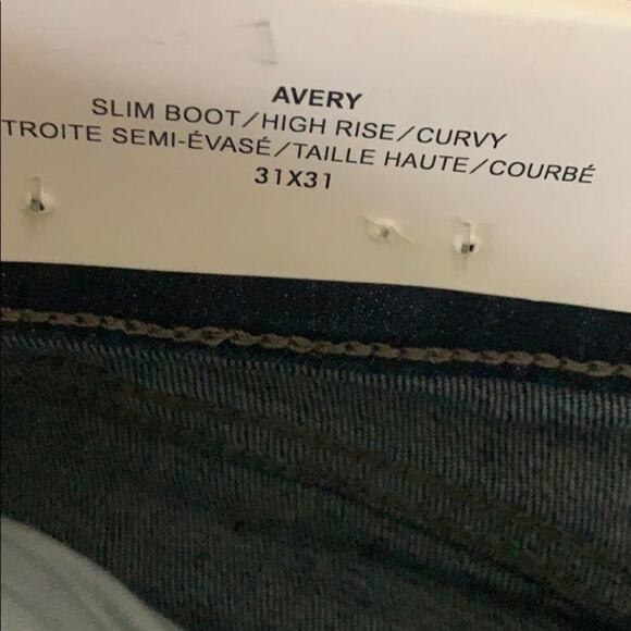 NWT SILVER JEANS AVERY SLIM BOOT CURVY DEMIN VAR - Picture 9 of 10